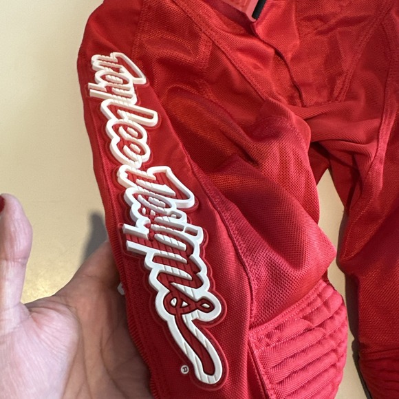 Troy Lee Designs TLD GP Air Mono MX Pants Red Adult 28a - Picture 2 of 8